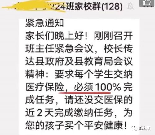 班主任群内催缴医保，职责与沟通的艺术